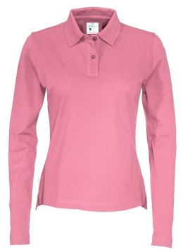 PIQUE LONG SLEEVE LADY - S (PINK)