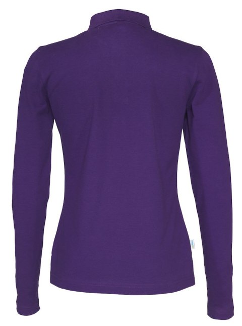 PIQUE LONG SLEEVE LADY - XS (PURPLE) PIQUE LONG SLEEVE LADY - XS (PURPLE)