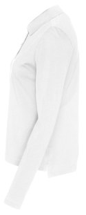PIQUE LONG SLEEVE LADY - XS (WHITE)