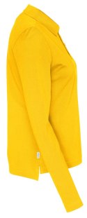 PIQUE LONG SLEEVE LADY - S (YELLOW)