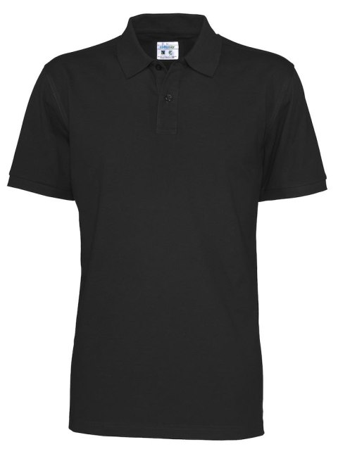 PIQUE POLO - 4XL (BLACK) PIQUE POLO - 4XL (BLACK)