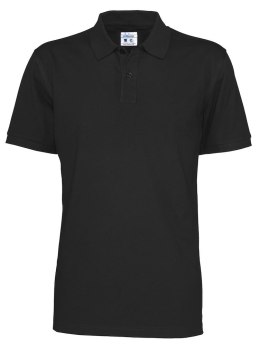 PIQUE POLO - L (BLACK)