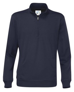 HALF ZIP UNISEX - 3XL (NAVY)