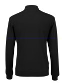 HALF ZIP UNISEX - L (BLACK)