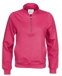 HALF ZIP UNISEX - L (CERISE)