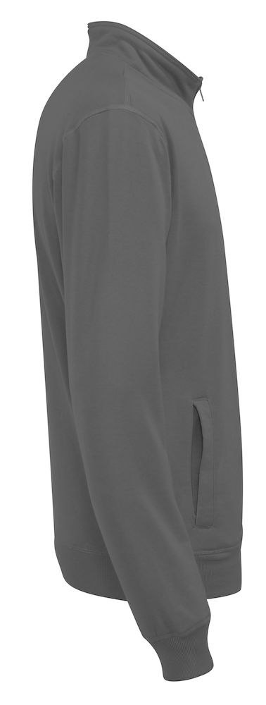 HALF ZIP UNISEX - L (CHARCOAL) HALF ZIP UNISEX - L (CHARCOAL)