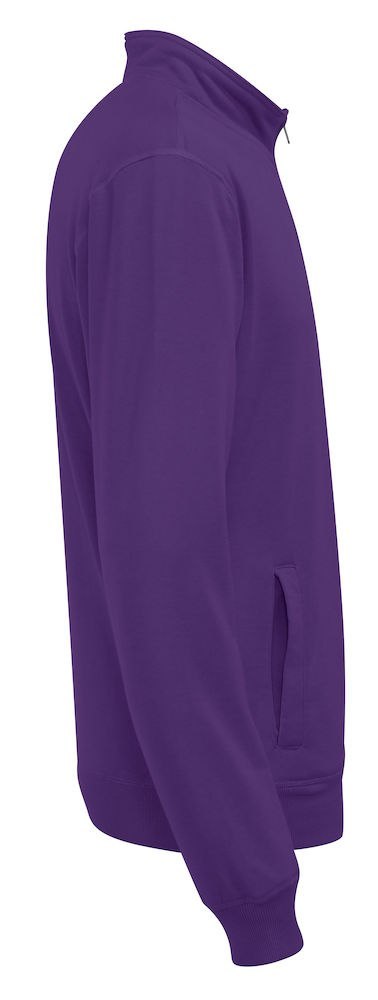 HALF ZIP UNISEX - L (PURPLE)