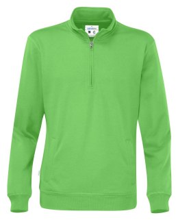 HALF ZIP UNISEX - S (GREEN)