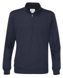 HALF ZIP UNISEX - S (NAVY)