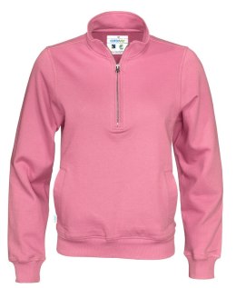 HALF ZIP UNISEX - S (PINK)