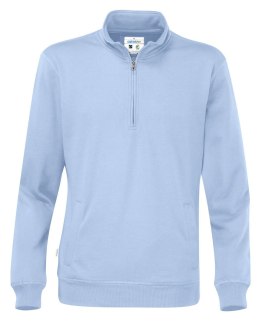 HALF ZIP UNISEX - S (SKY BLUE)