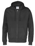 FULL ZIP HOOD - 3XL (BLACK)