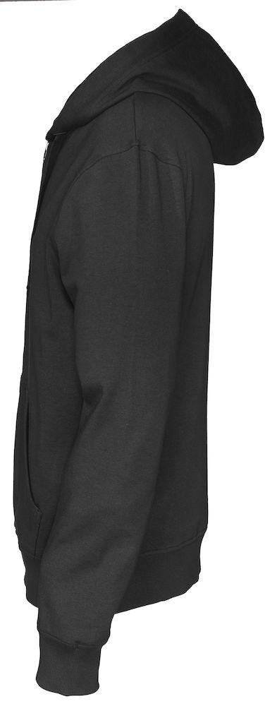 FULL ZIP HOOD - 3XL (BLACK) FULL ZIP HOOD - 3XL (BLACK)