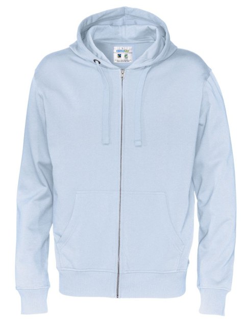 FULL ZIP HOOD - 3XL (SKY BLUE)