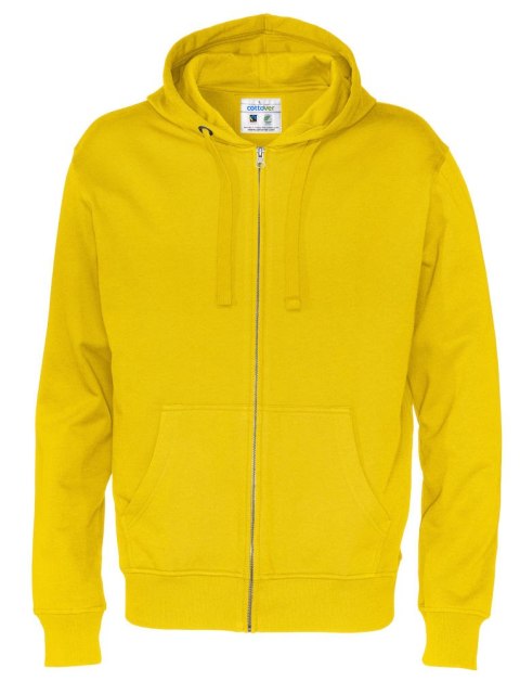 FULL ZIP HOOD - 3XL (YELLOW)