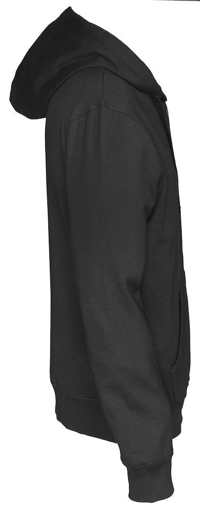 FULL ZIP HOOD - 4XL (BLACK) FULL ZIP HOOD - 4XL (BLACK)
