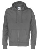 FULL ZIP HOOD - 4XL (CHARCOAL)