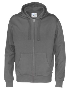 FULL ZIP HOOD - 5XL (CHARCOAL)