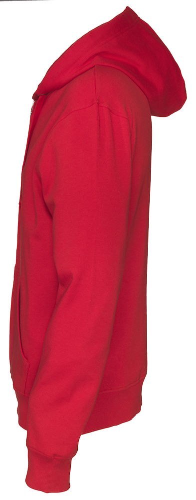 FULL ZIP HOOD - 5XL (RED) FULL ZIP HOOD - 5XL (RED)