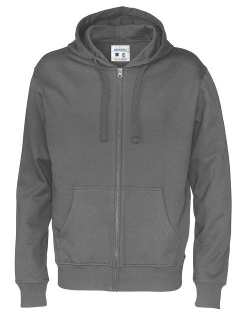 FULL ZIP HOOD - XXL (CHARCOAL)