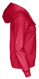 FULL ZIP HOOD LADY - 3XL (RED)