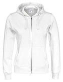 FULL ZIP HOOD LADY - 3XL (WHITE)