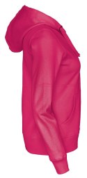 FULL ZIP HOOD LADY - L (CERISE)