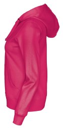 FULL ZIP HOOD LADY - L (CERISE)