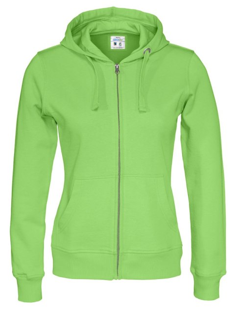 FULL ZIP HOOD LADY - L (GREEN)