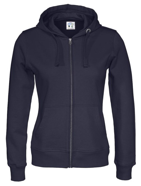 FULL ZIP HOOD LADY - L (NAVY) FULL ZIP HOOD LADY - L (NAVY)