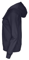 FULL ZIP HOOD LADY - L (NAVY)