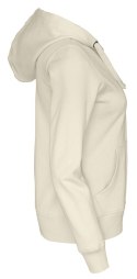 FULL ZIP HOOD LADY - L (OFF-WHITE)