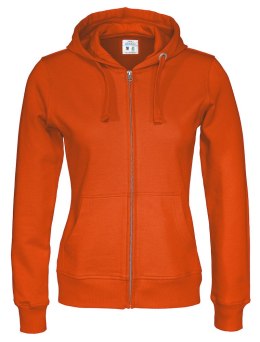 FULL ZIP HOOD LADY - L (ORANGE)