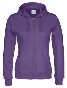 FULL ZIP HOOD LADY - L (PURPLE)