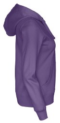 FULL ZIP HOOD LADY - L (PURPLE)