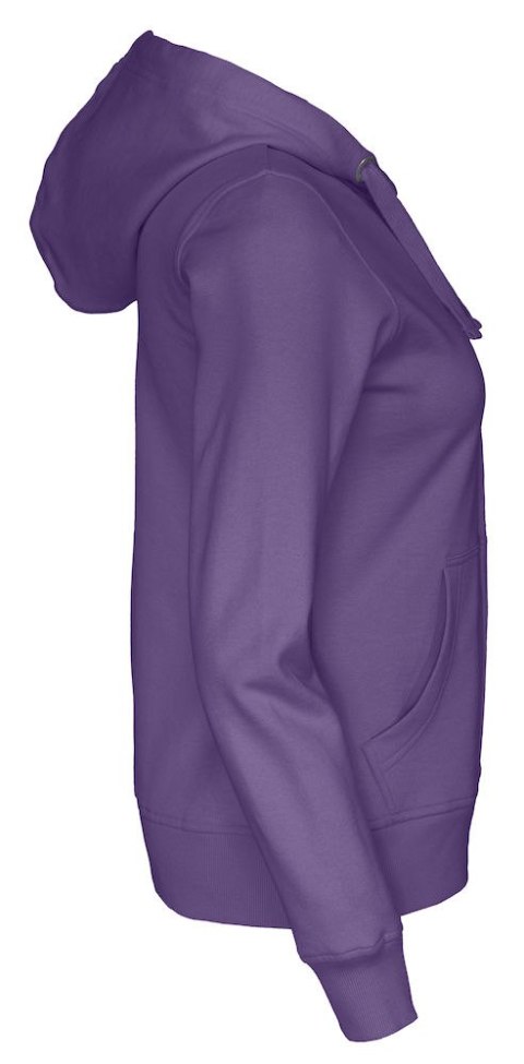 FULL ZIP HOOD LADY - L (PURPLE) FULL ZIP HOOD LADY - L (PURPLE)