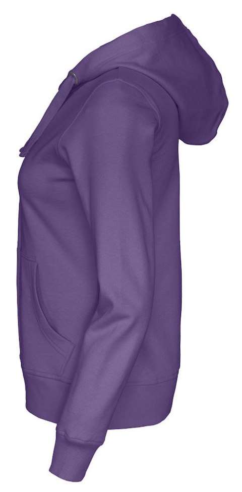 FULL ZIP HOOD LADY - L (PURPLE) FULL ZIP HOOD LADY - L (PURPLE)