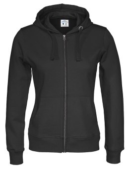 FULL ZIP HOOD LADY - M (BLACK)