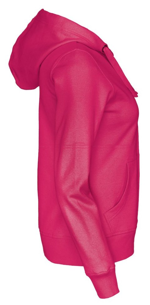 FULL ZIP HOOD LADY - M (CERISE) FULL ZIP HOOD LADY - M (CERISE)