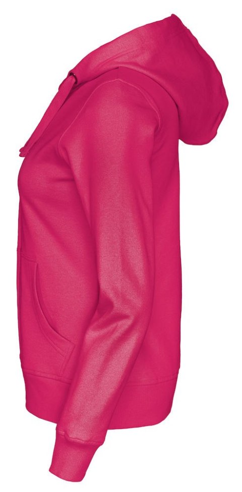 FULL ZIP HOOD LADY - M (CERISE) FULL ZIP HOOD LADY - M (CERISE)