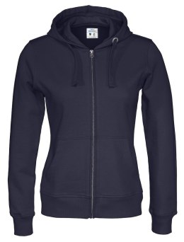 FULL ZIP HOOD LADY - M (NAVY)