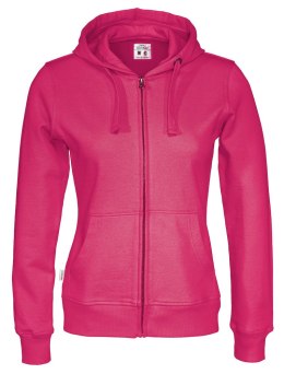 FULL ZIP HOOD LADY - S (CERISE)