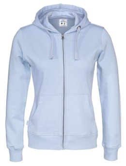 FULL ZIP HOOD LADY - XS (SKY BLUE)