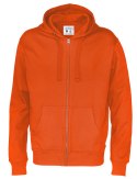 FULL ZIP HOOD - M (ORANGE)