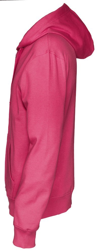 FULL ZIP HOOD - S (CERISE) FULL ZIP HOOD - S (CERISE)