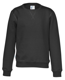 CREW NECK KID - 110/120 cm (BLACK)