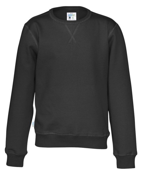 CREW NECK KID - 110/120 cm (BLACK)