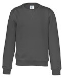 CREW NECK KID - 130/140 cm (CHARCOAL)