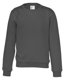 CREW NECK KID - 130/140 cm (CHARCOAL)