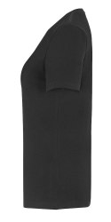 STRETCH V-NECK LADY - L (BLACK)